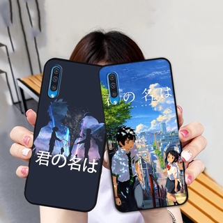 Ốp điện thoại hình phim Your Name cho Samsung Galaxy A10 A10S A20 A20S A20E A30 A30S A40 A40S A50 A50S