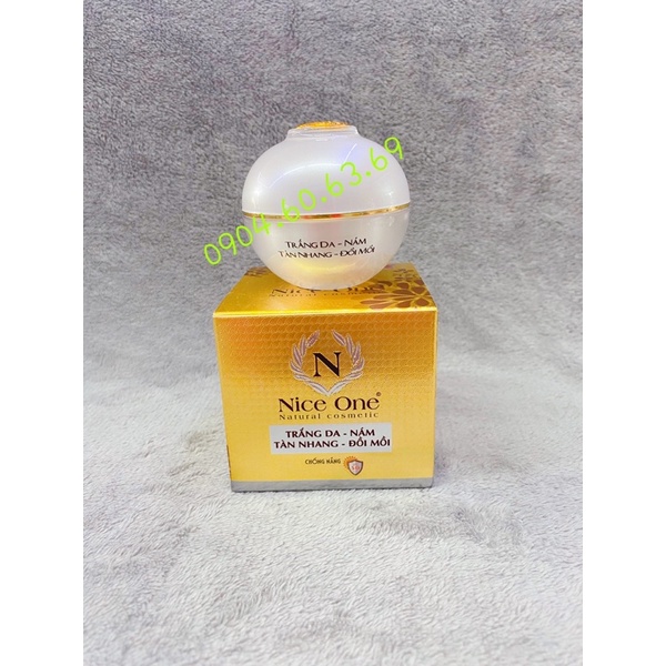 Kem NICE ONE 20g Trắng Da - Nám - Tàn Nhang - Đồi Môi