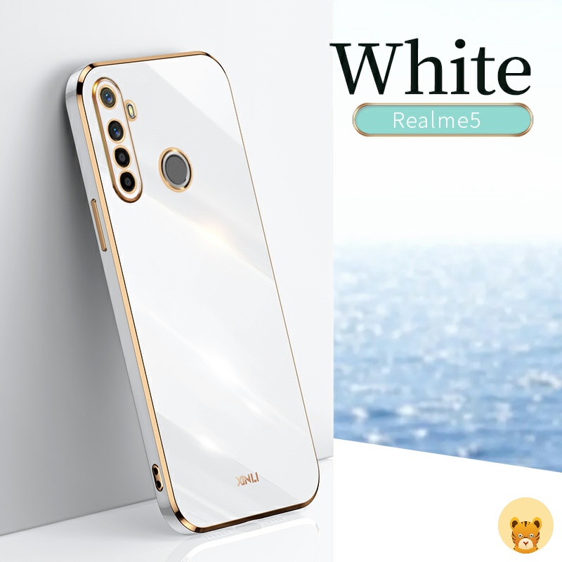 Ốp Điện Thoại Mềm Sang Trọng Cho Realme 5 Case 5i Case 6i Case 5S