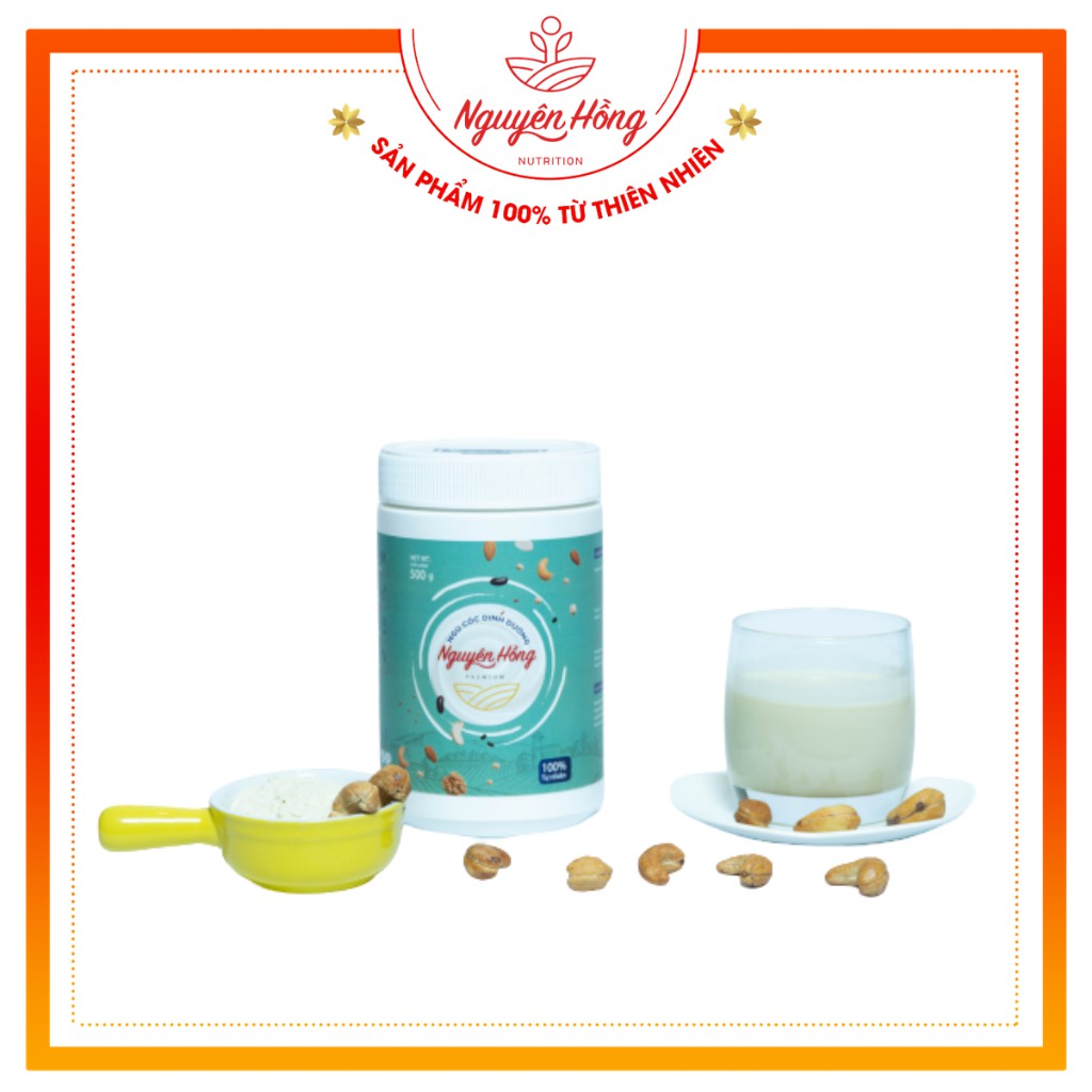 SỮA HẠT NGUYÊN HỒNG CHO BÉ 500G GIÚP BÉ TĂNG CÂN, HẤP THỤ TỐT, ĂN NGON, NGỦ NGON, HẾT TÁO BÓN