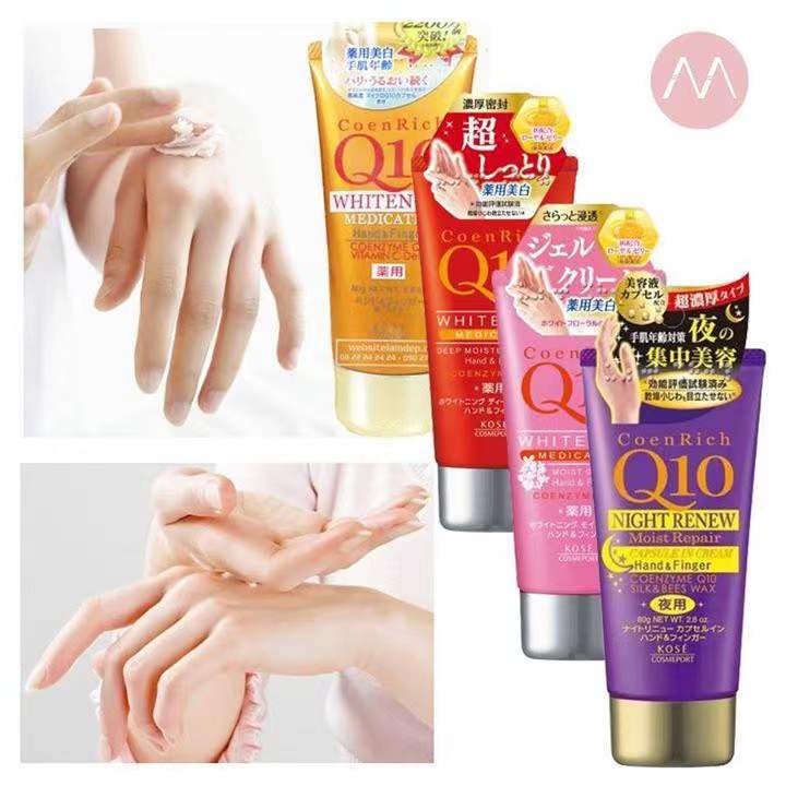 KEM DƯỠNG DA TAY KOSE Q10 NHẬT BẢN 80G