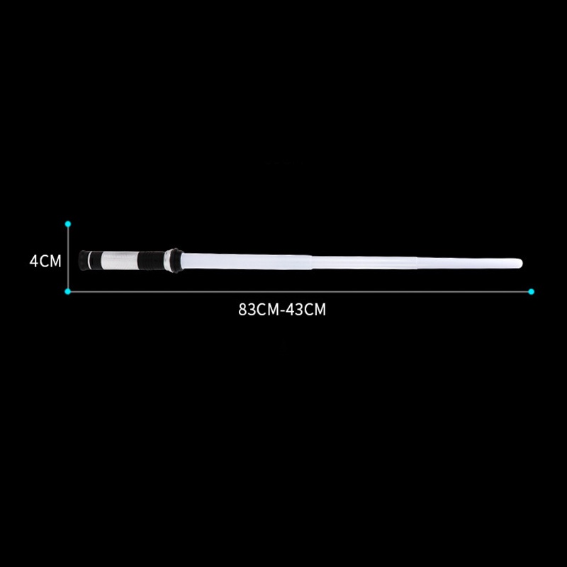 Đồ Chơi Kiếm Ánh Sáng Thay Đổi 7 Màu Sắc 2 Trong 1 Bằng Kim Loại Cho Trẻ Em Và Người Lớn Gif JP5