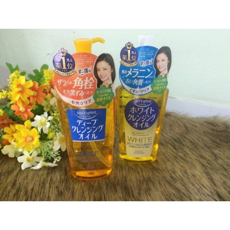 Dầu tẩy trang Kose Softymo Cleangsing Oil 230ml nội địa Nhật.