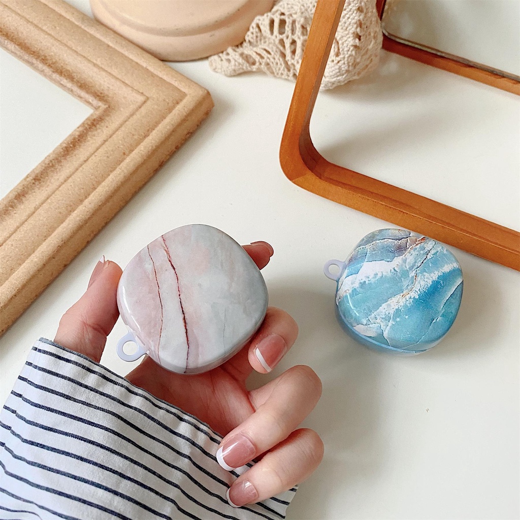 Marble Baseus Encok WM01 W01 Case Wireless Earphone Protection Anti-fall Earphone Cover Hard PC Plastic Charging Box