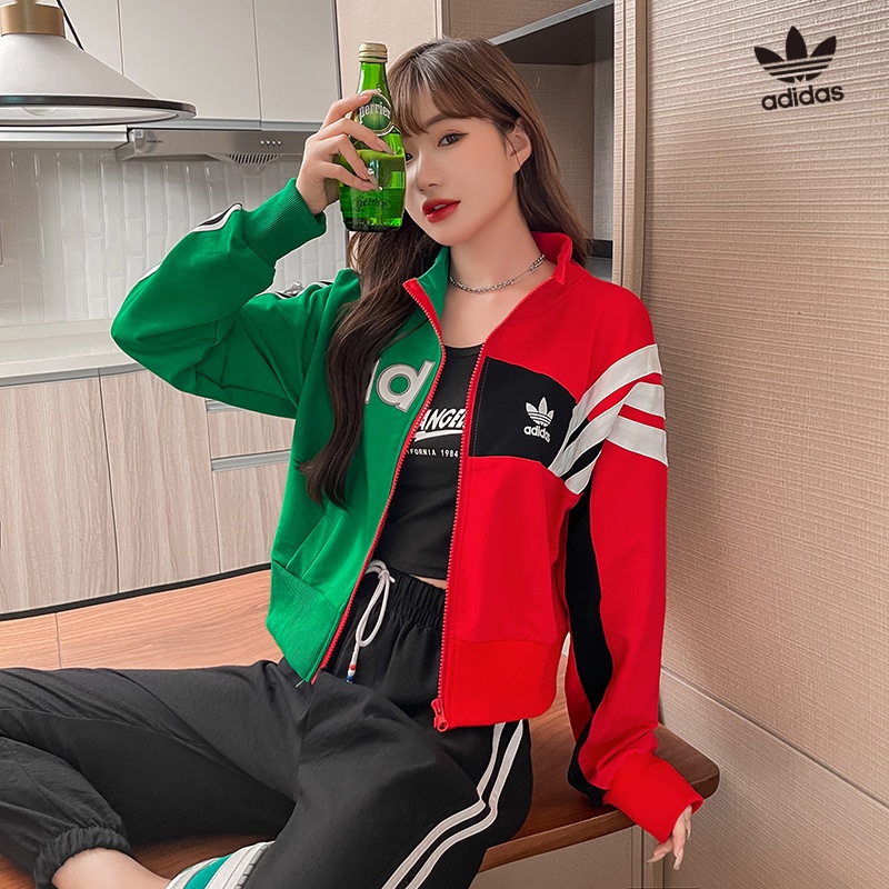 Áo Khoác Bóng Chày Adidas 100% Thời Trang Năng Động Cho Nữ