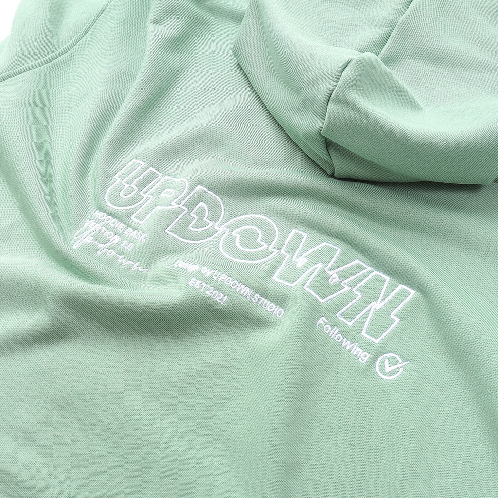 Áo Hoodie cơ bản SS1  - UPDOWN chất liệu dày dặn from rộng Unisex | BigBuy360 - bigbuy360.vn