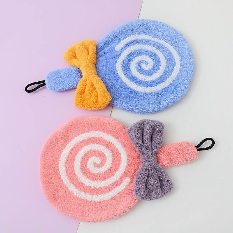 Khăn lau tay nhà bếp hình viên kẹo ngộ nghĩnh