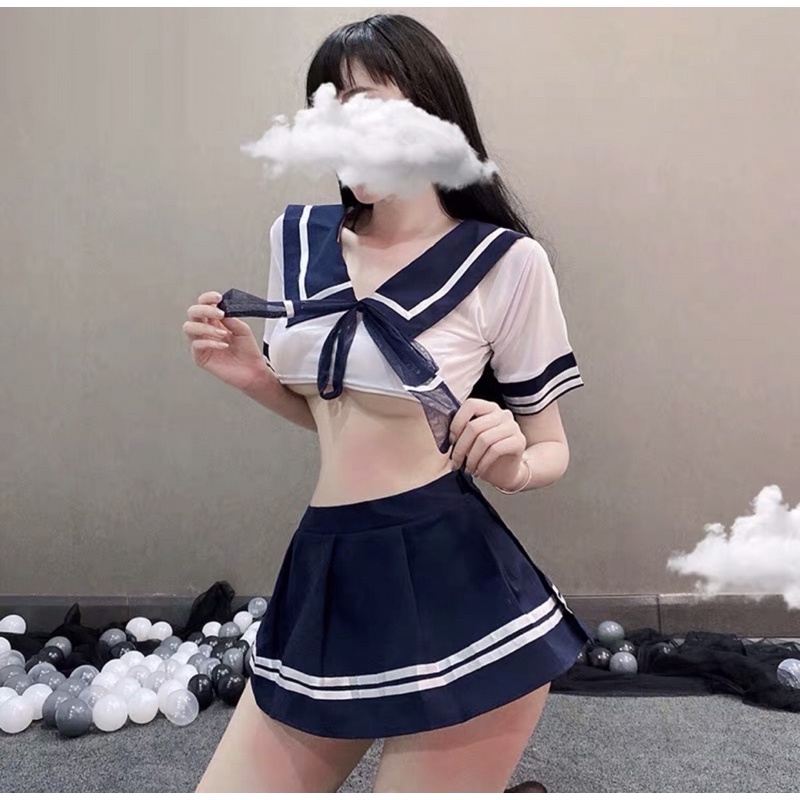Set váy ngủ cosplay học sinh | BigBuy360 - bigbuy360.vn