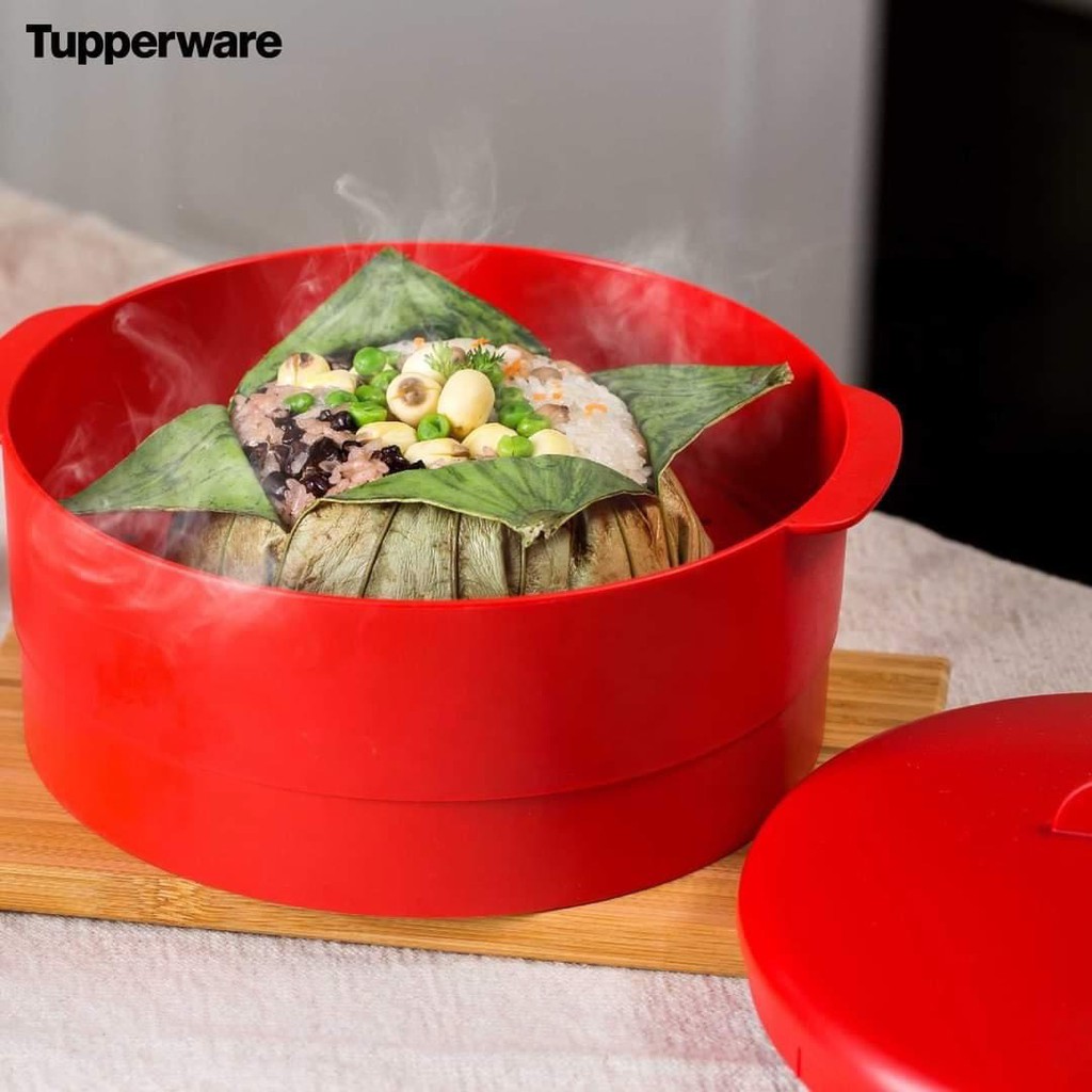 Xửng hấp Tupperware 1 2 3 Tầng Steam It - Hàng chính hãng Tupperware VN phân phối