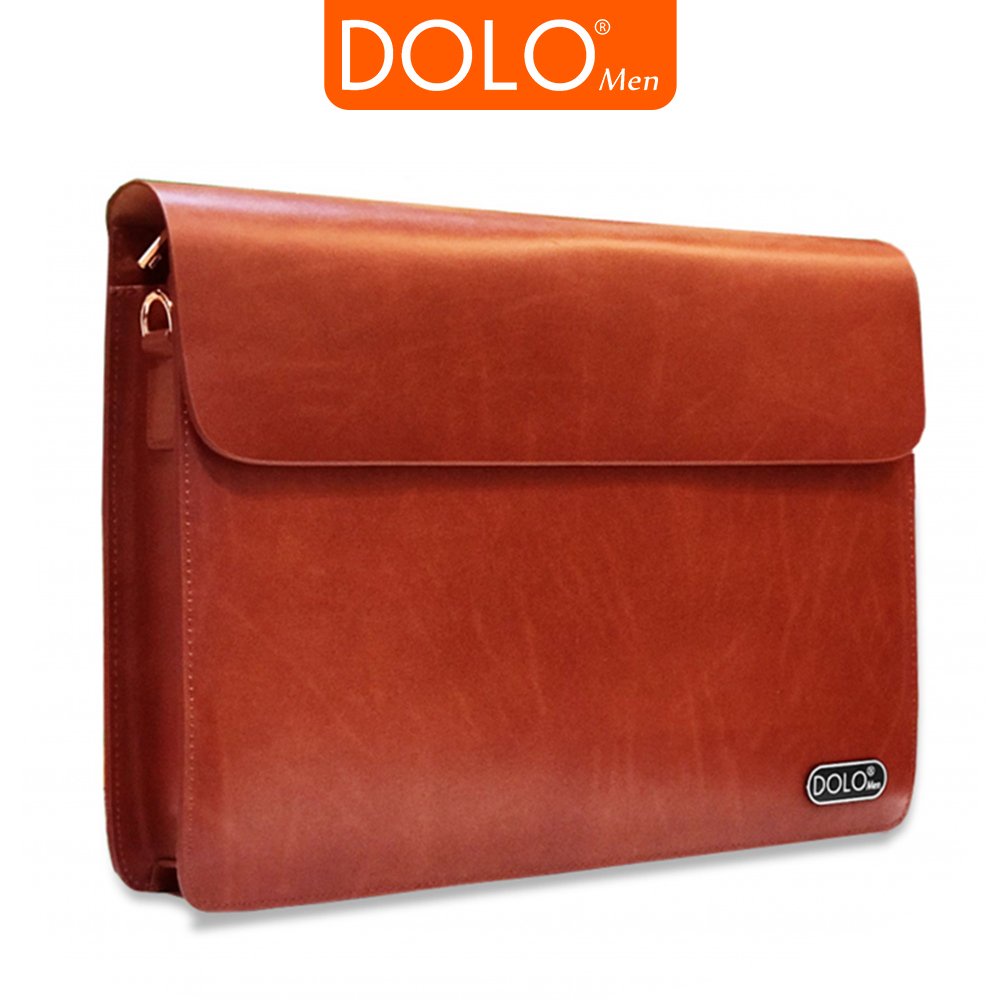 Clutch cầm tay DOLO Men PKC07 da bò (32x22x5cm)