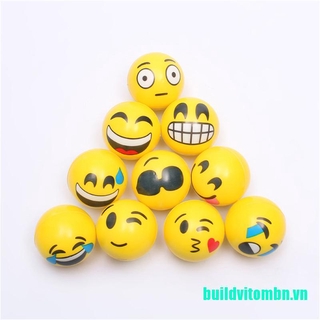 (DO-dmc)6.3cm Stress Ball Novetly Squeeze Ball Exercise Stress Ball PU Rubber Toy