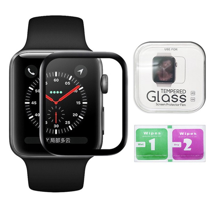 Cường Lực Apple Watch Nano Dẻo Bóng Full Màn Series 1/2/3/4/5/6 Full Size 38/40/42/44MM, Educase.vn