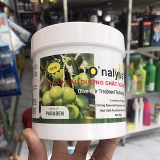 Kem hấp dầu O’nalyss Olive 500g