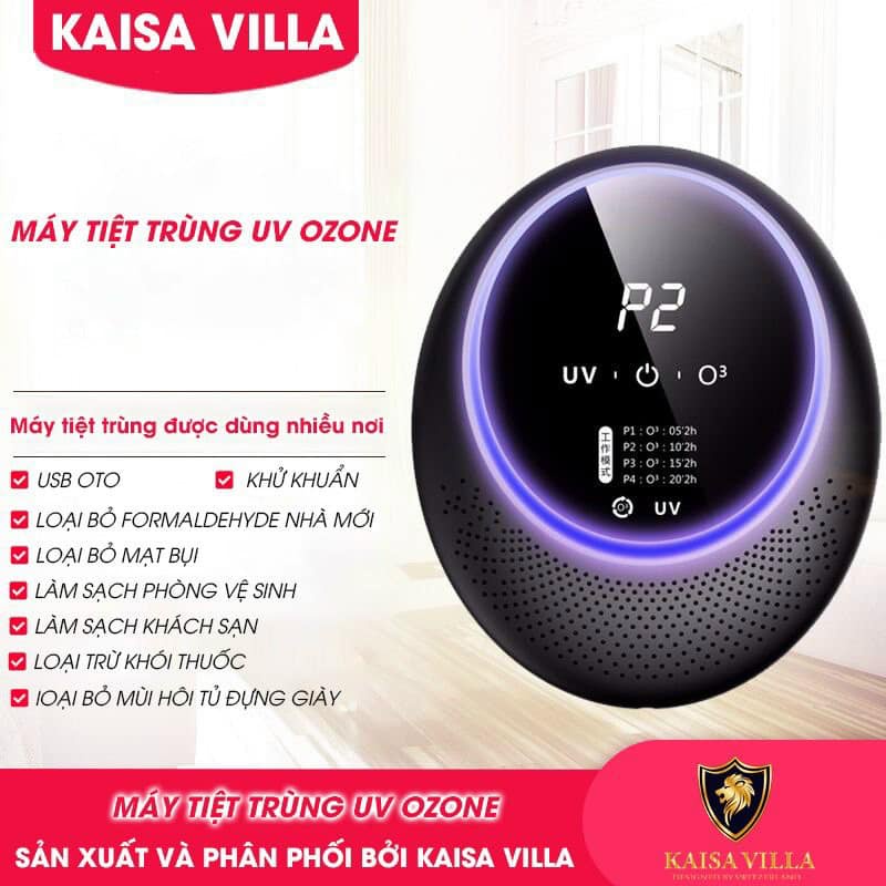 Máy Khử Khuẩn Lọc Không Khí KAISA VILLA KVS-07 Cao Cấp Đạt Tiêu Chuẩn EU