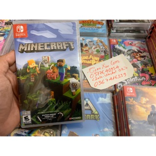 băng game minecraft nintendo switch trò chơi