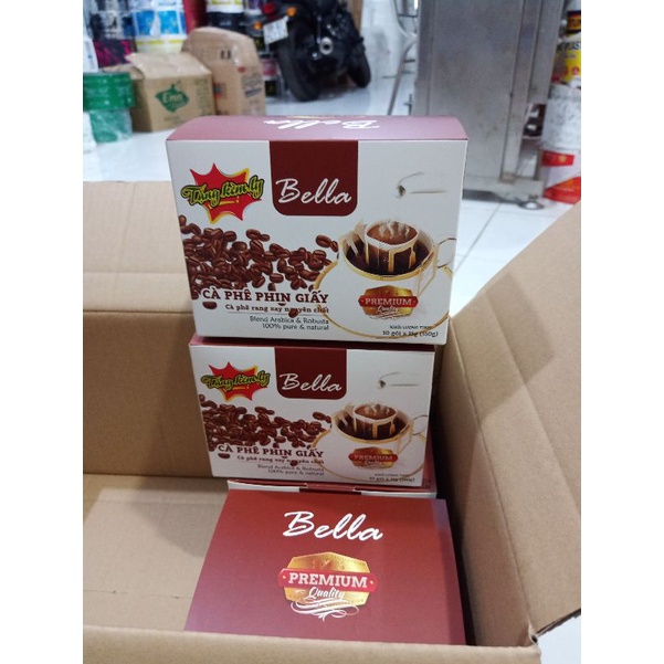 Cà phê phin giấy Bella (có kèm ly)