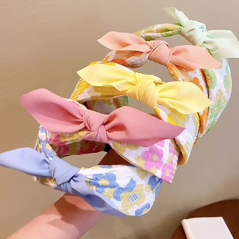 Băng Đô Công Chúa Đính Nơ Chống Trượt Dễ Thương Cho Bé Gái