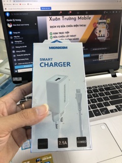 Bộ Sạc Chính Hãng Microcom type C - MicroUSB