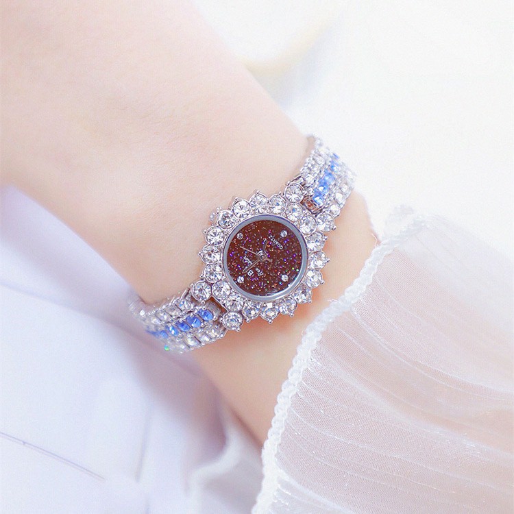 ĐỒNG HỒ NỮ THỜI TRANG BEE SISTER 1581 DÂY THÉPĐÍNH ĐÁ SIÊU SANG CHẢNH (2 MÀU) | BigBuy360 - bigbuy360.vn