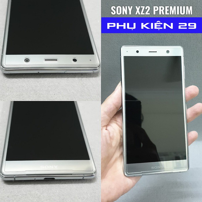 [Sony XZ2 Premium] Kính cường lực Glass Pro+ 9H