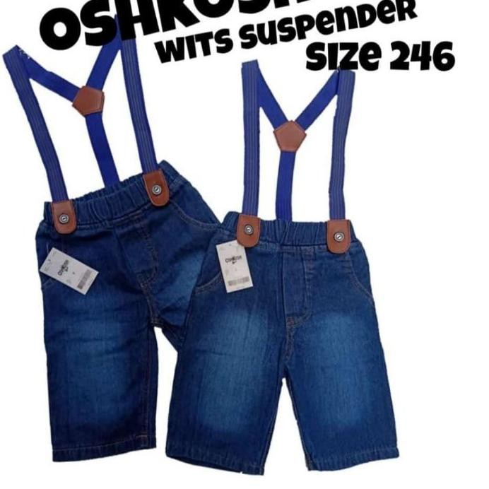 Quần Yếm Jean Dài 246 (1_4 / 5 Tuổi) Cho Bé