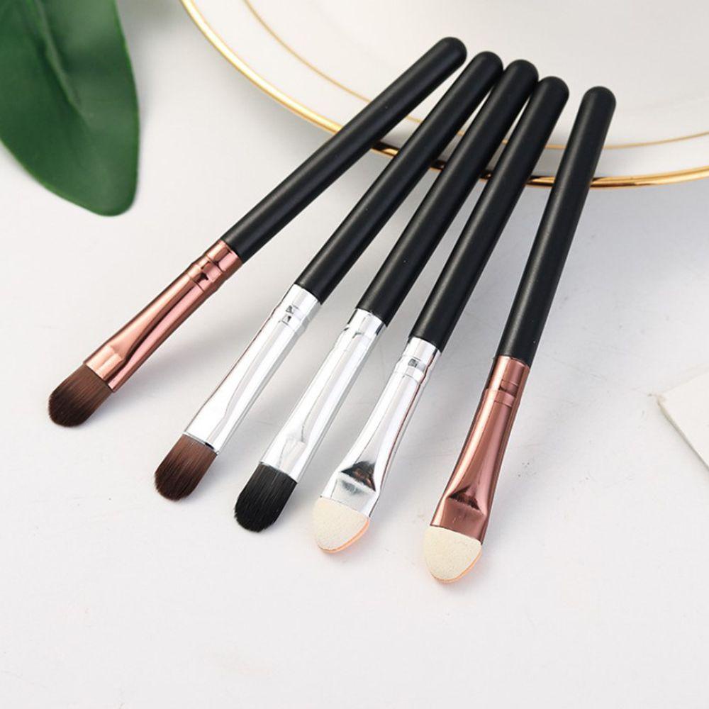 Bộ Cọ Trang Điểm Mắt Đầu Xốp Mềm Dành Cho Người Mới Bắt Đầu