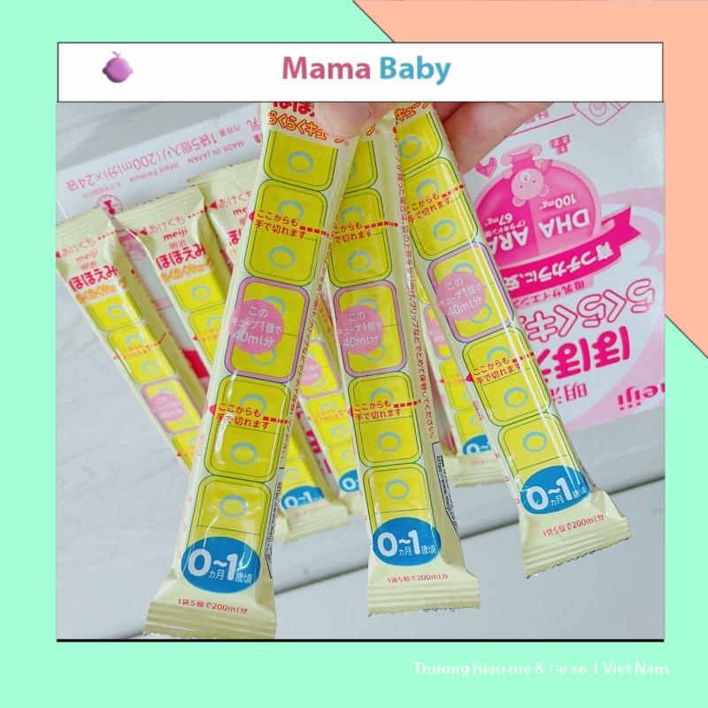 Thanh sữa (lẻ) Meiji Nhật số 0 số 9 (27g)