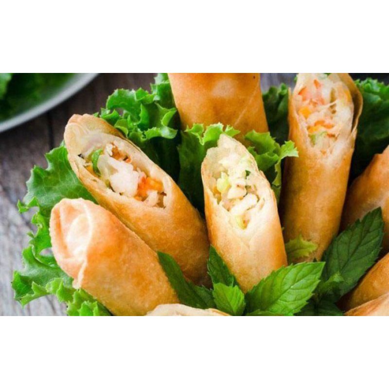 Chả Giò Da Xốp Phô Mai Tôm Mayonnaise Cầu Tre 300gr