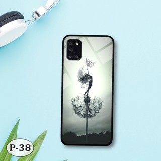 Ốp lưng kính Samsung A31- hình 3D