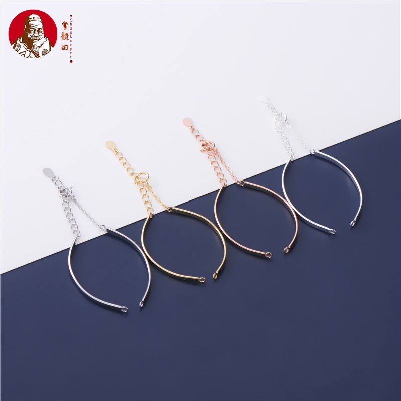 Vòng Tay Bạc 925 Xỏ Hạt Thời Trang Nữ