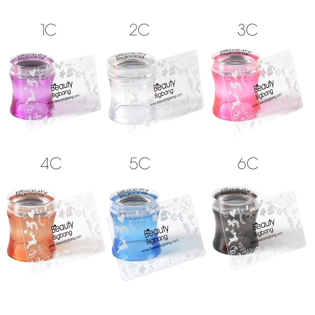 [Hàng mới về] Bộ dụng cụ đóng họa tiết trang trí móng BeautyBigBang kèm dụng cụ cạo