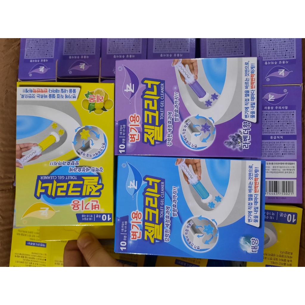 Gel thơm khử mùi bồn cầu
