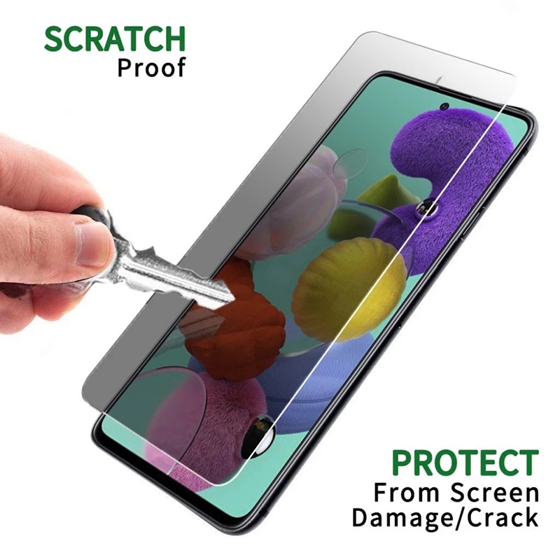 Kính Cường Lực Bảo Vệ Màn Hình Samsung A12 A10S A21S A20S A02S A03S A04S A04 A13 A14 A31 A10 A42 A32 A50 A50S A51 A52 A71 A72 A53 A73 A20 M51 M31 S20 FE Note10 Lite
