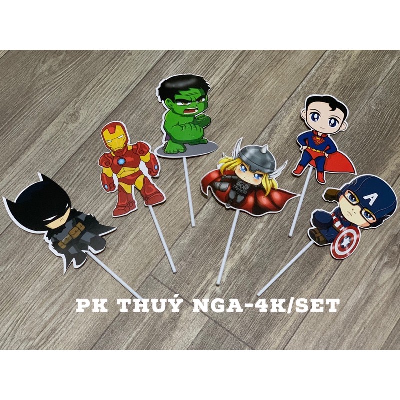 10 set cắm giấy siêu nhân Lego-Q2877