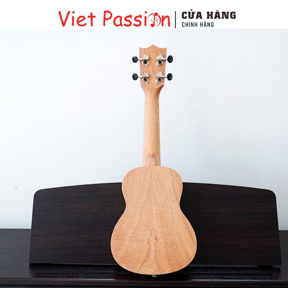 Đàn ukulele soprano 21 inch VietPassion H3C gỗ xịn dành cho người mới bắt đầu guitar mini nhỏ gọn, dễ dàng mang đi chơi