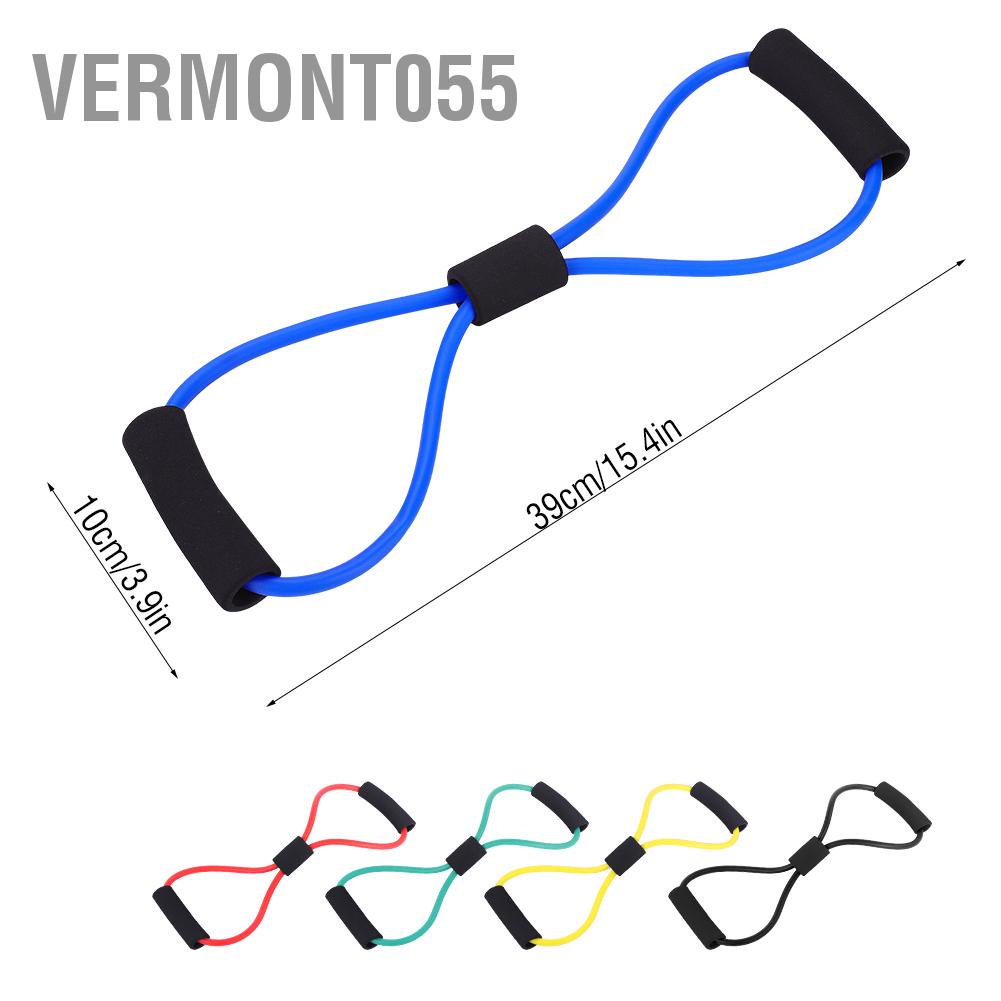 Vermont055 Chống căng Dây cao su Đào tạo ống Tập thể dục Bài tập cho phòng Yoga