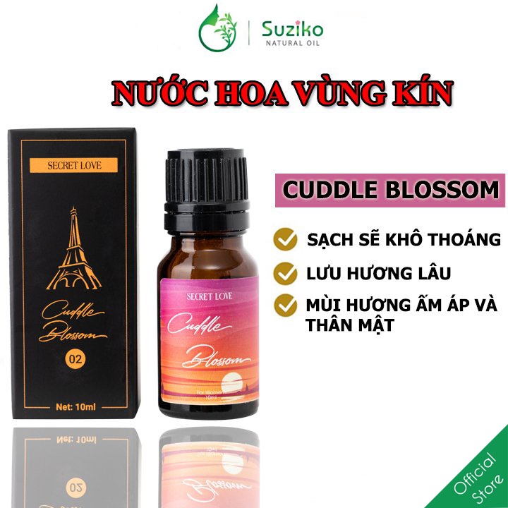 Nước hoa vùng kín SUZIKO so sexy cao cấp lưu hương 24h thơm lâu 10ml