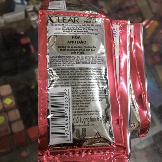 Dầu gội Clear Hương Hoa Anh Đào