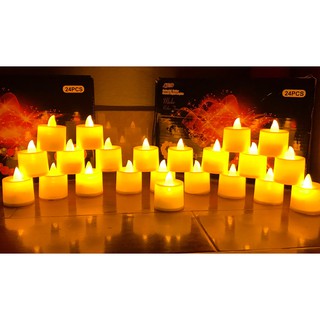 Đén LED Trang Trí Hình Nến Lung Linh – Đèn nến điện tử màu vàng và nhiều màu