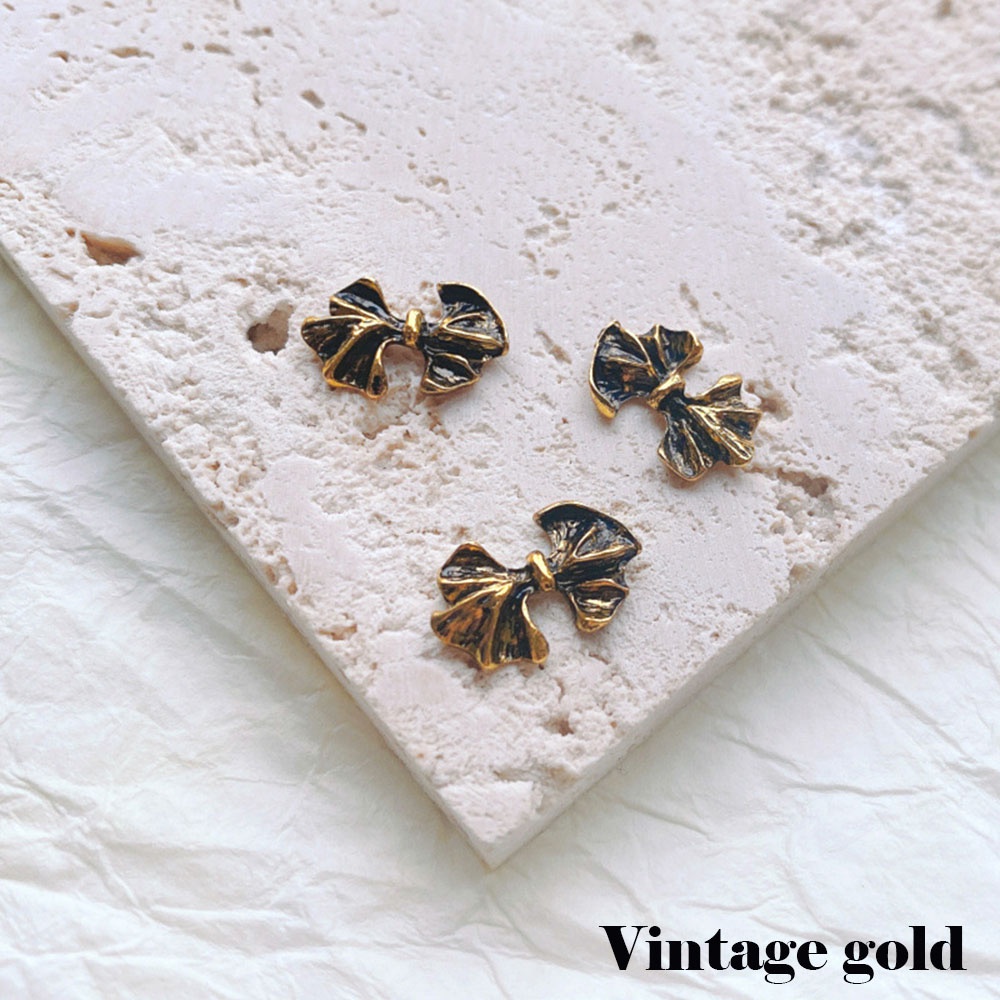 [Hàng mới về] Bộ 100 nơ trang trí móng 3d nghệ thuật phong cách Nhật Bản tiện lợi