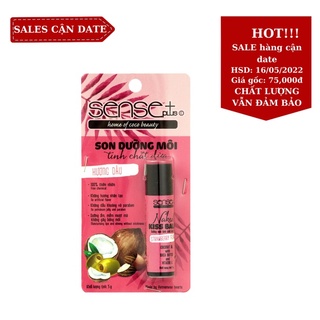 SON DƯỠNG MÔI NAKED KISS BALM SENSE PLUS HƯƠNG DÂU 5G (SALES HÀNG CẬN DATE)