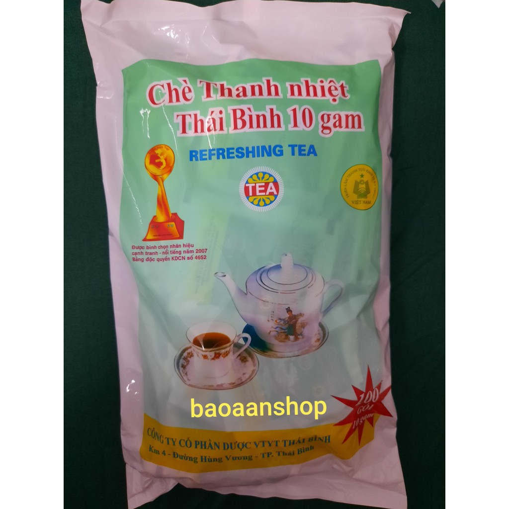 Chè Thanh Nhiệt Thái Bình - 100 gói x 10g