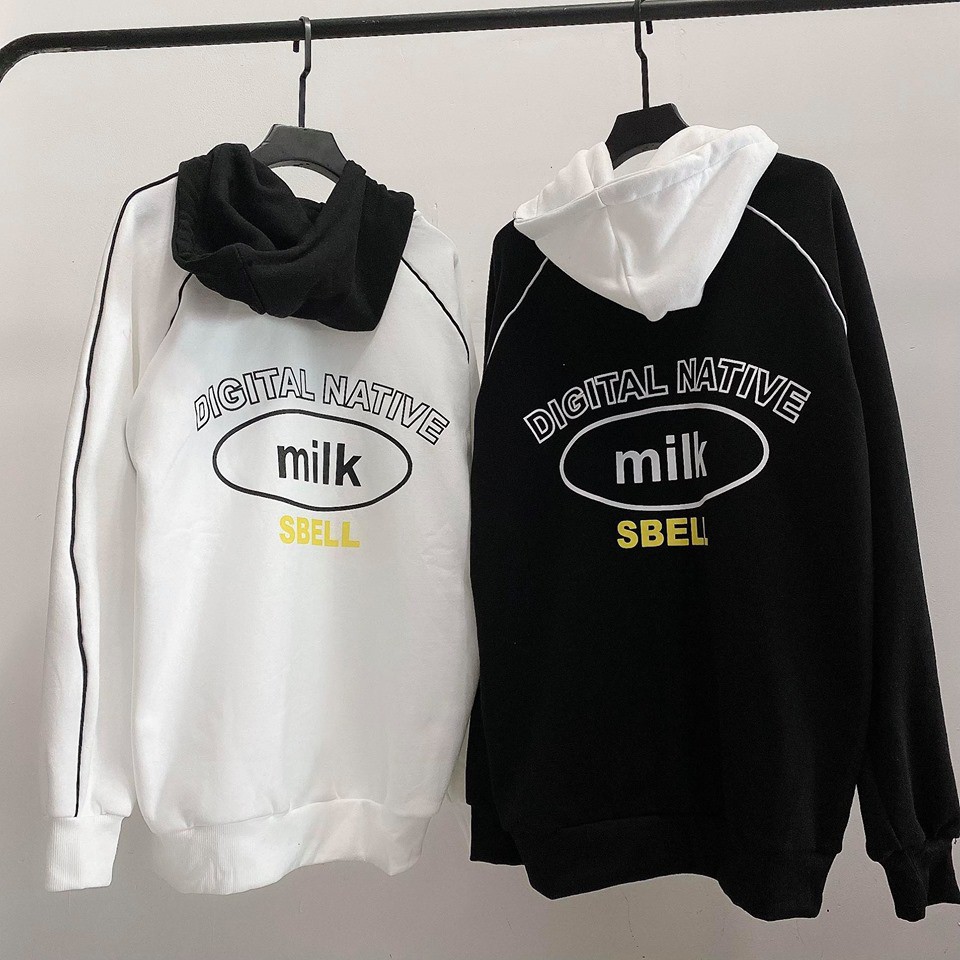 Áo Khoác Nỉ MILK kèm hình thật (unisex)