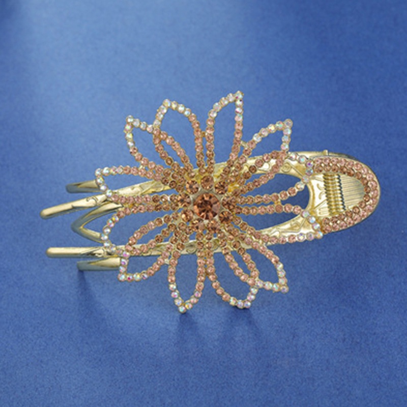 Kẹp Tóc Hình Hoa Bướm Bằng Hợp Kim Dày Dặn Cao Cấp Cho Nữ