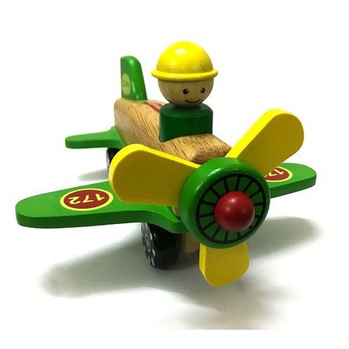 Đồ chơi gỗ Winwintoys - Máy bay quân sự 68262