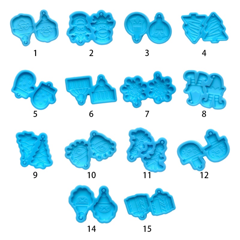 Khuôn Silicone Làm Mặt Trang Sức DIY