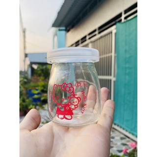 HỦ THUỶ TINH LÀM SỮA CHUA/ CARAMEN 100ml