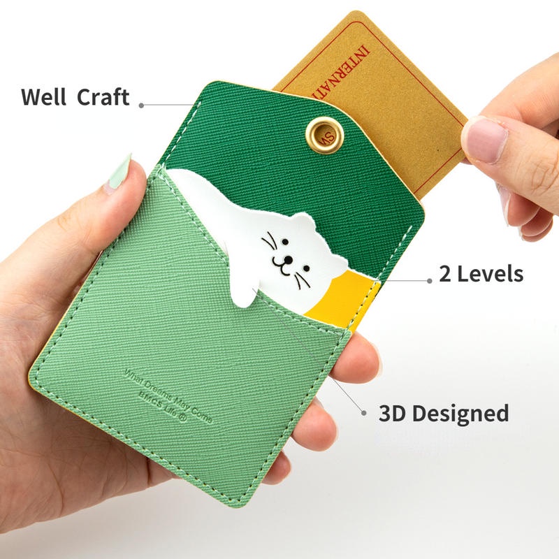 Móc Khóa Da PU Hình Thú Hoạt Hình Đáng Yêu