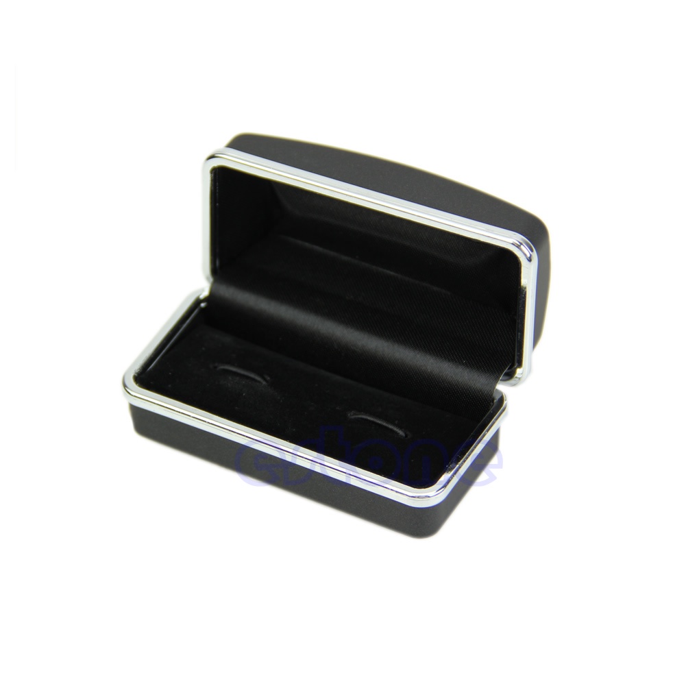 Hộp Đen Trưng Bày Trang Sức Khuy Măng Sét