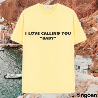 Áo phông vàng tingoan CALLING BABY TSHIRT/YL